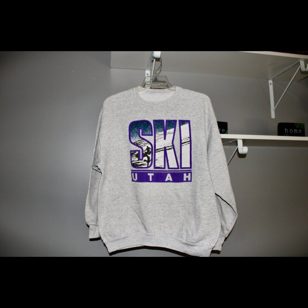 Vintage Utah Ski sweater - Picture 1 of 2
